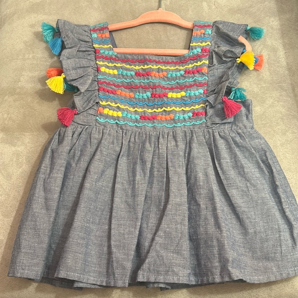 Colorful Toddler Blouse